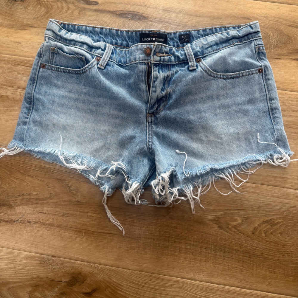Lucky Brand Distressed Denim Shorts